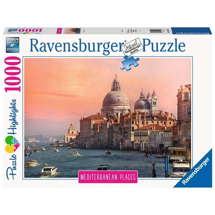Ravensburger 14976 - Mediterranean Places - Olaszország - 1000 db-os puzzle