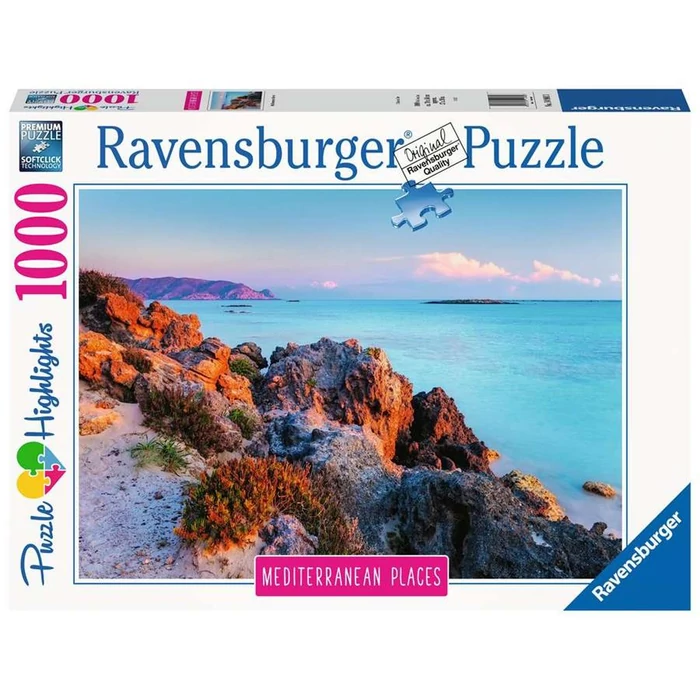 Ravensburger 14980 - Mediterranean Places - Görögország - 1000 db-os puzzle