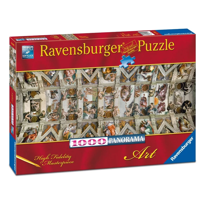 Ravensburger 15062 - Panoráma Art puzzle - Sixtus-kápolna - 1000 db-os puzzle