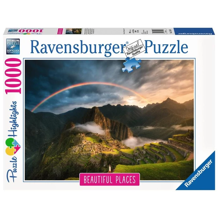 Ravensburger 15158 - Szivárvány Machu Picchu felett - 1000 db-os puzzle