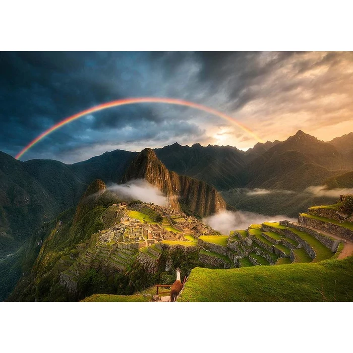 Ravensburger 15158 - Szivárvány Machu Picchu felett - 1000 db-os puzzle
