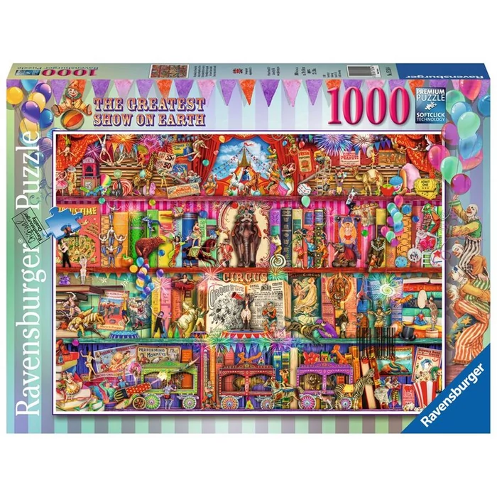 Ravensburger 15254 - A legnagyobb show, Aimee Stewart - 1000 db-os puzzle 