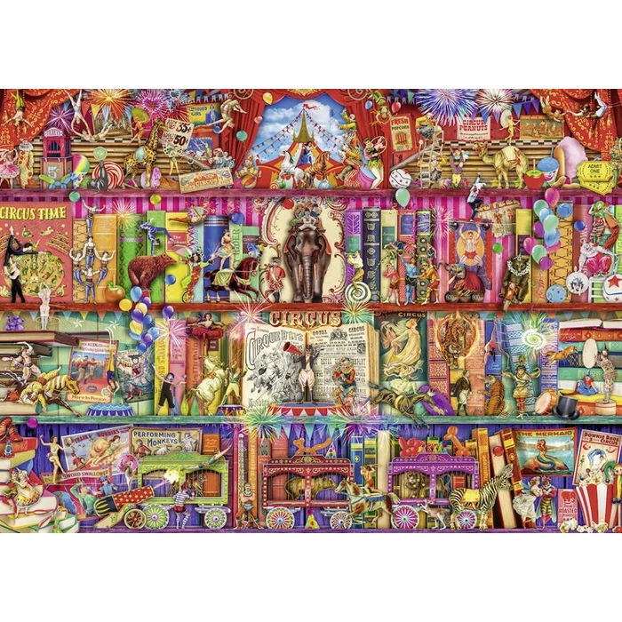 Ravensburger 15254 - A legnagyobb show, Aimee Stewart - 1000 db-os puzzle 