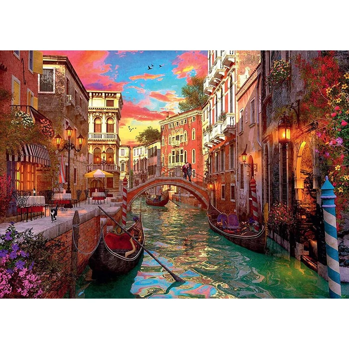 Ravensburger 12000056 - Velencei romantika - 1000 db-os puzzle