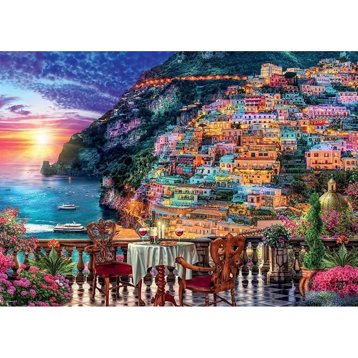 Ravensburger 15263 - Vacsora Positanoban - 1000 db-os puzzle