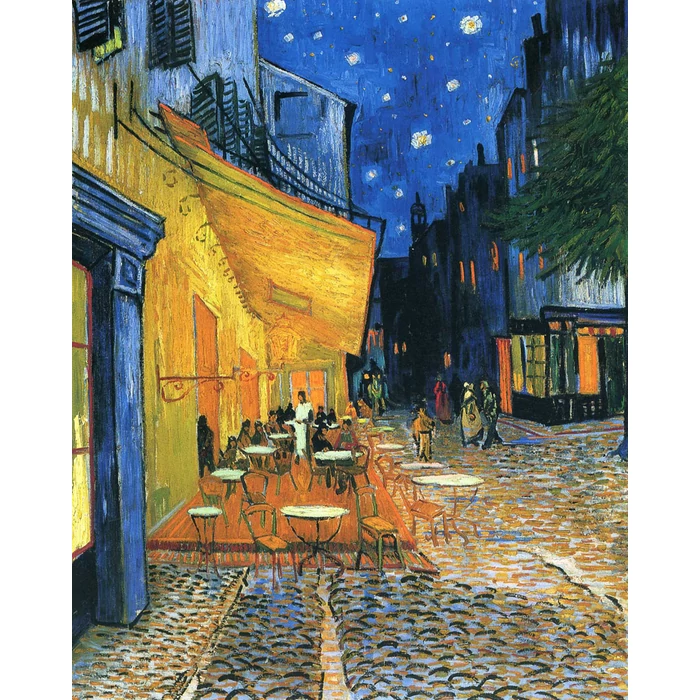 Ravensburger 15373 - Art puzzle - Van Gogh - Éjjeli kávézó - 1000 db-os puzzle