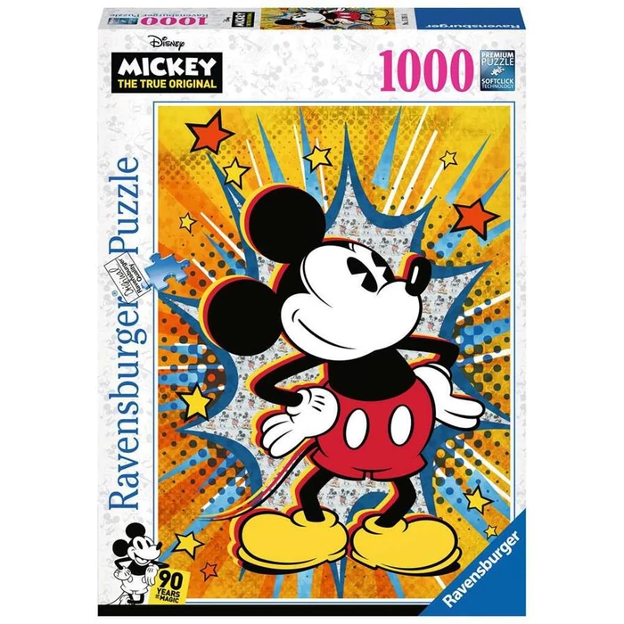 Ravensburger 15391 - Mickey Mouse retro - 1000 db-os puzzle