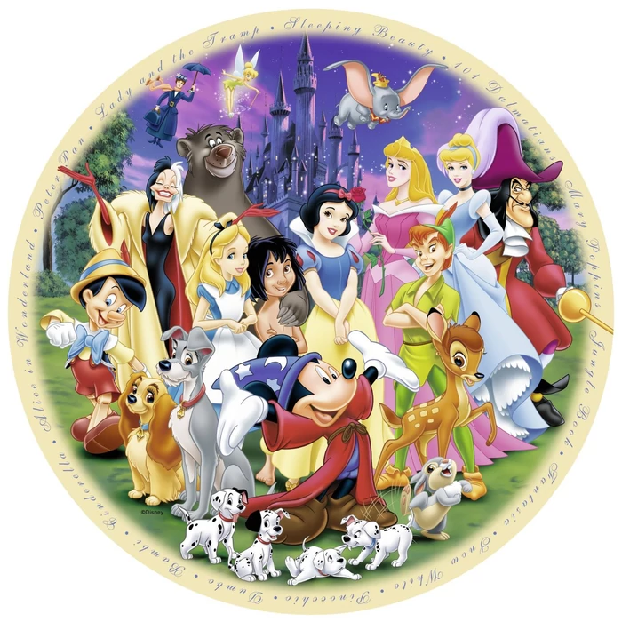 Ravensburger 15784 - Disney csodálatos világa - 1000 db-os puzzle