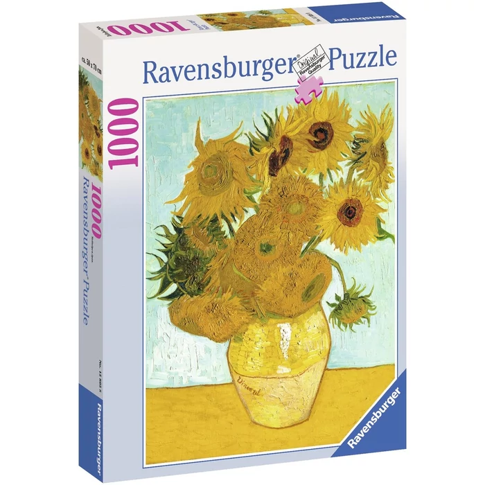 Ravensburger 15805 - Art puzzle - Van Gogh - Napraforgók - 1000 db-os puzzle
