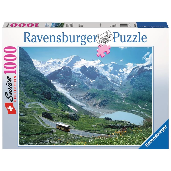 Ravensburger 15903 - Swiss Collection - Svájci posta - 1000 db-os puzzle