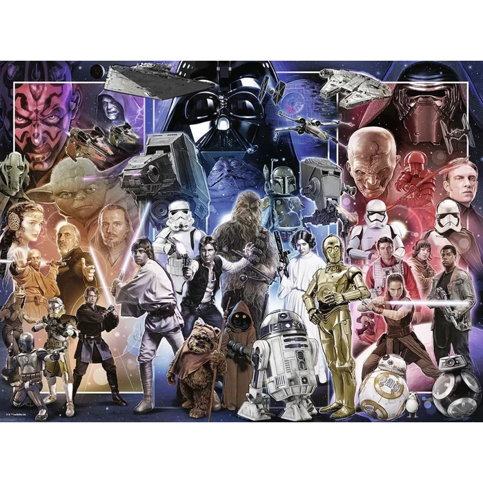 Ravensburger 16366 - Star Wars szereplők - 1500 db-os puzzle 