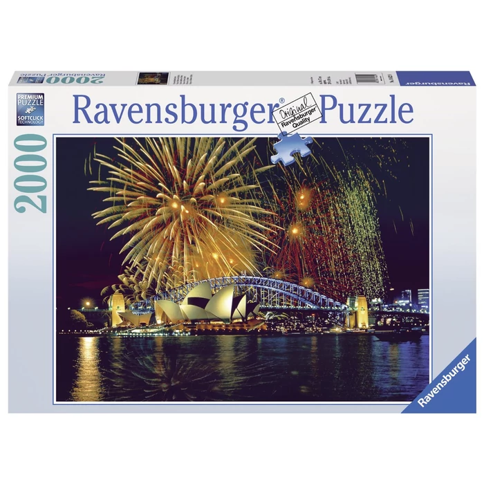 Ravensburger 16622 - Tűzijáték Sydneyben - 2000 db-os puzzle