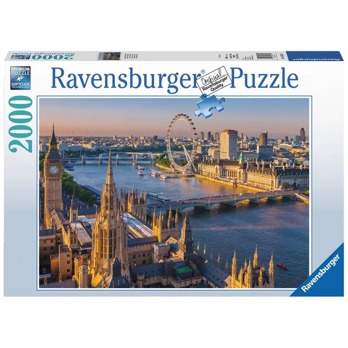 Ravensburger 16627 - Londoni látkép - 2000 db-os puzzle
