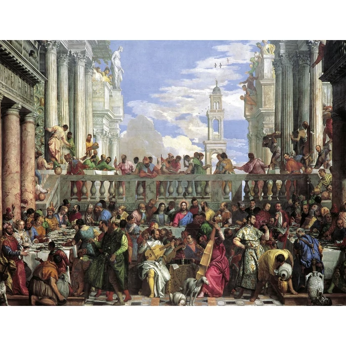 Ravensburger 16653 - Paolo Veronese - A kánai menyegző - 2000 db-os puzzle
