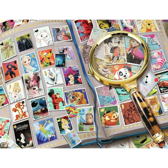 Ravensburger 16706 - Disney bélyeggyűjtemény - 2000 db-os puzzle