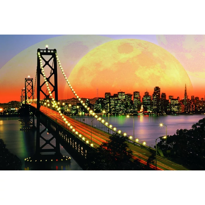 Ravensburger 17039 - San Francisco éjszaka - 3000 db-os puzzle