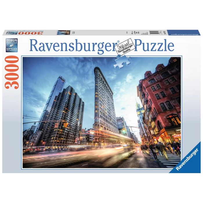 Ravensburger 17075 - Flat Iron Building, New York - 3000 db-os puzzle
