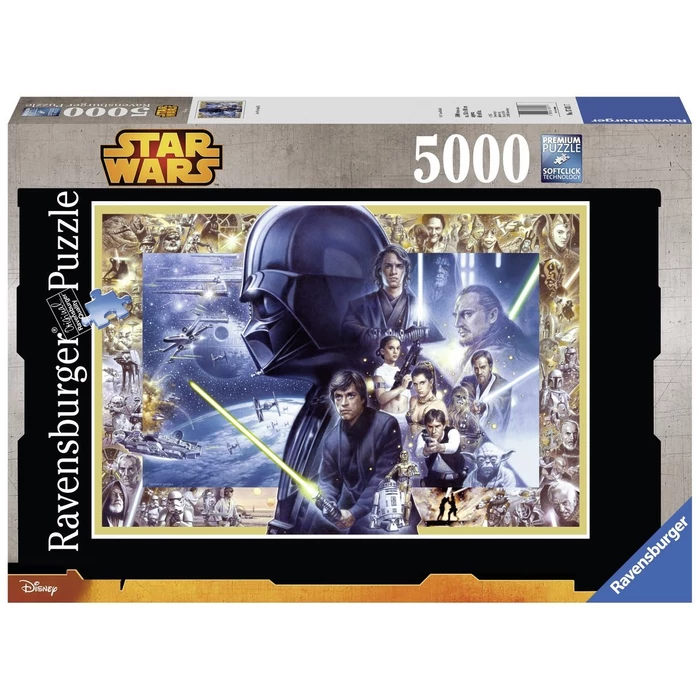 Ravensburger 17431 - Star Wars I-VI epizód - 5000 db-os puzzle