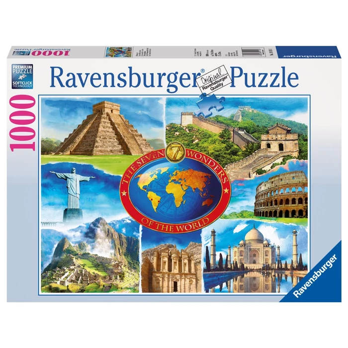 Ravensburger 19116 - A világ 7 új csodája - 1000 db-os puzzle