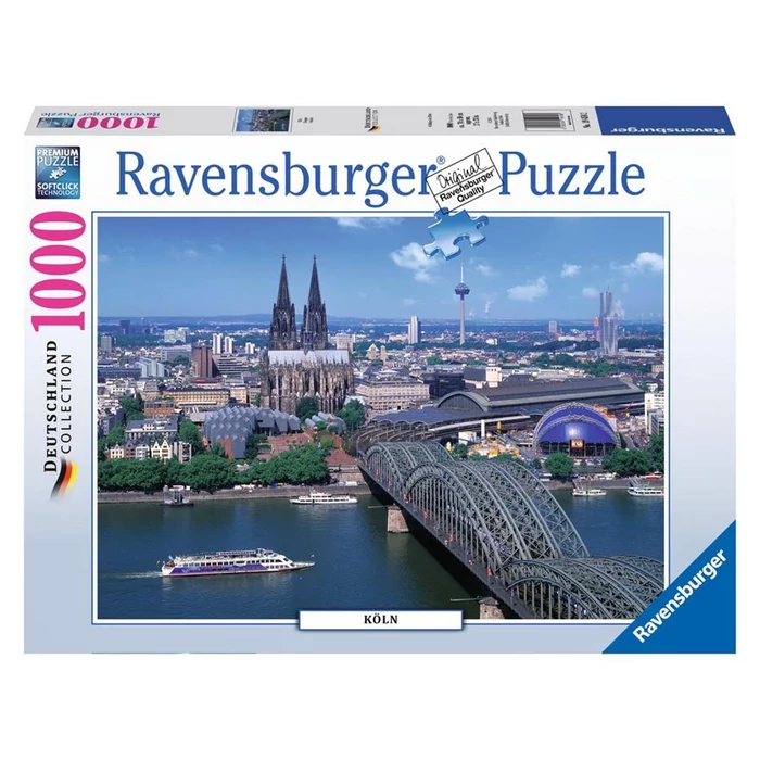 Ravensburger 19458 - Deutschland Collection - Köln - 1000 db-os puzzle