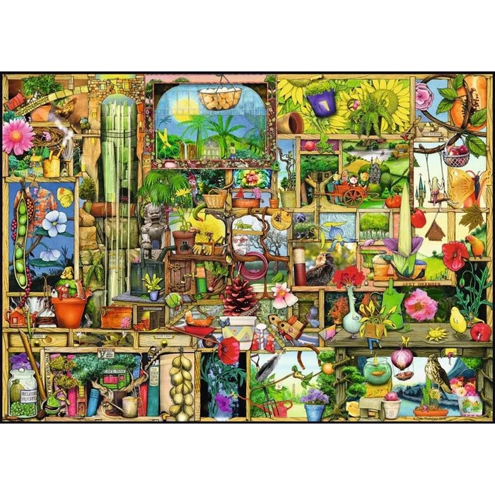 Ravensburger 19482 - A kertész szekrénye, Colin Thompson - 1000 db-os puzzle
