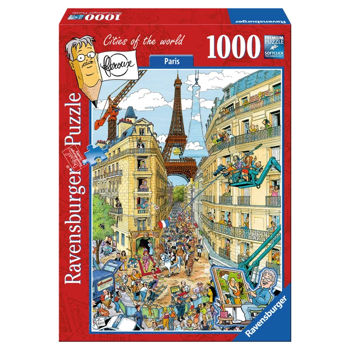 Ravensburger 19503 - Párizs - 1000 db-os puzzle
