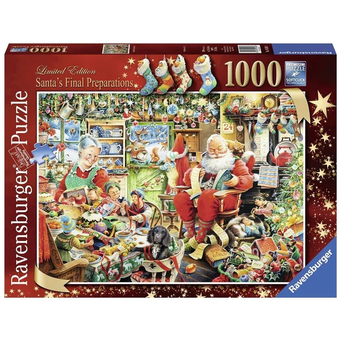 Ravensburger 19558 - Készülődés az ünnepekre - Roy Trower - 1000 db-os puzzle