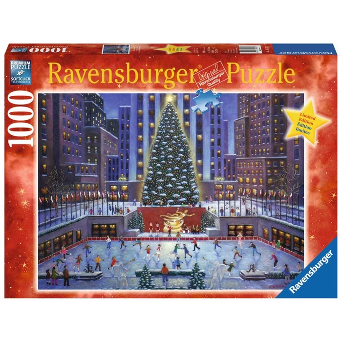 Ravensburger 19563 - Karácsony New Yorkban - 1000 db-os puzzle