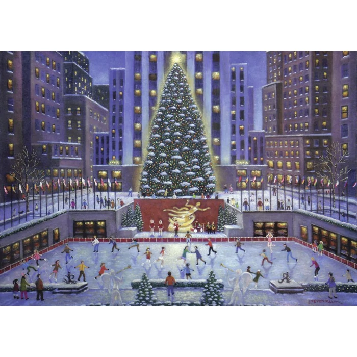 Ravensburger 19563 - Karácsony New Yorkban - 1000 db-os puzzle