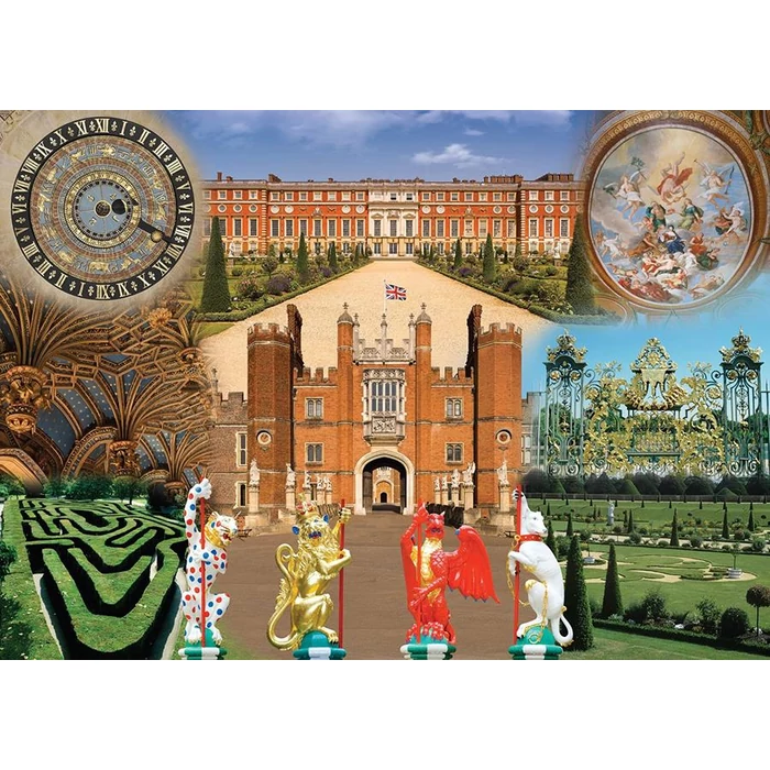 Ravensburger 19582 - Történelmi királyi paloták - Hampton Court Palace - 1000 db-os puzzle