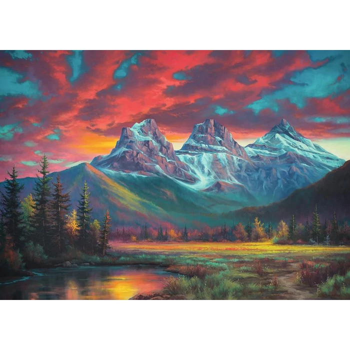 Ravensburger 19736 - Nyár Kanadában - 1000 db-os puzzle