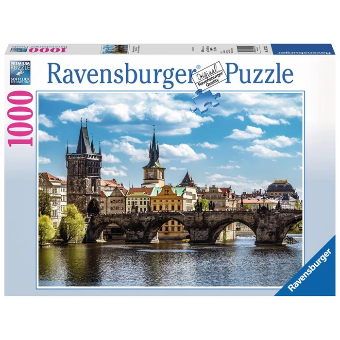 Ravensburger 19742 - Károly híd, Prága - 1000 db-os puzzle