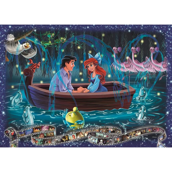 Ravensburger 19745 - Disney Collector's Edition - A kis hableány - 1000 db-os puzzle