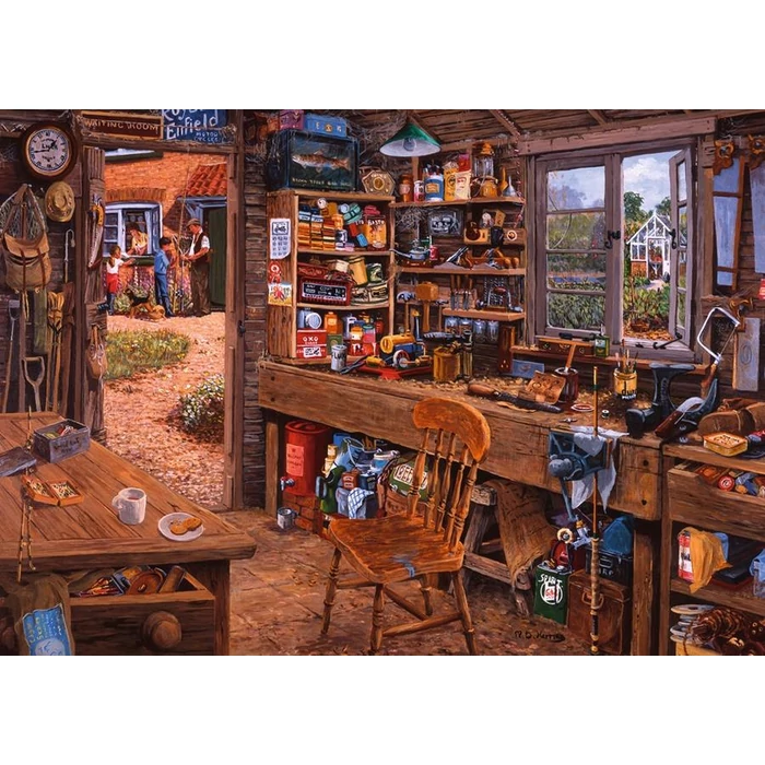 Ravensburger 19790 - Nagypapa fészere - 1000 db-os puzzle