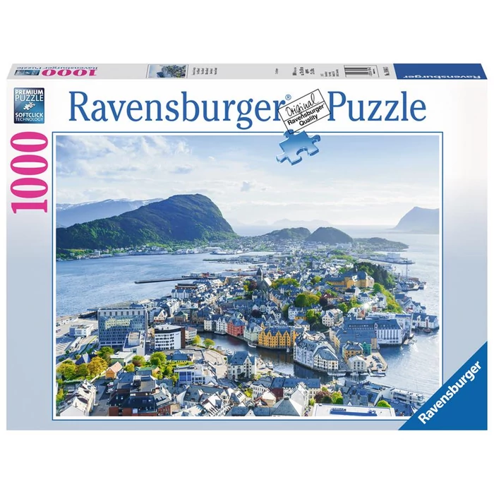 Ravensburger 19844 - Alesund Norvégia - 1000 db-os puzzle