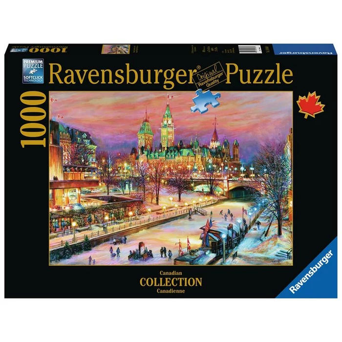 Ravensburger 19868 - Canadian Collection - Winterlude fesztivál, Ottawa - 1000 db-os puzzle