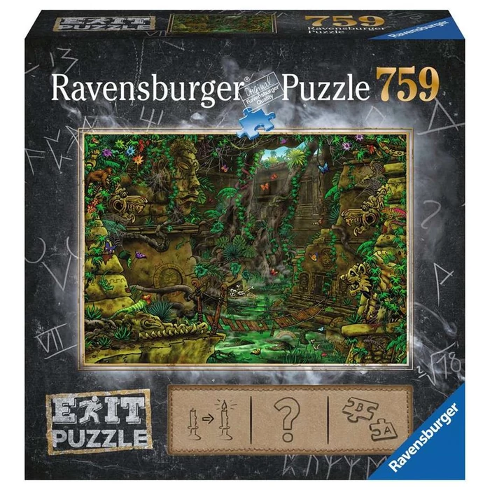 Ravensburger 19951 - Angkor Wat templomai - 759 db-os Exit puzzle 