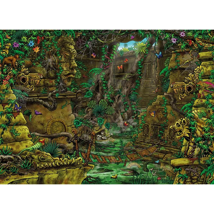 Ravensburger 19951 - Angkor Wat templomai - 759 db-os Exit puzzle 
