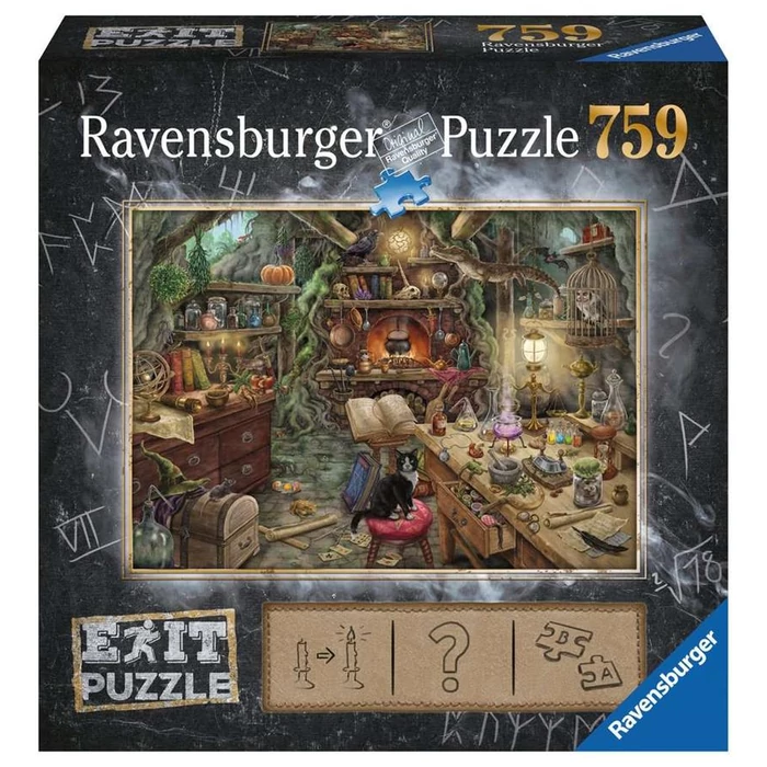 Ravensburger 19952 - A boszorkány konyhája - 759 db-os Exit puzzle 
