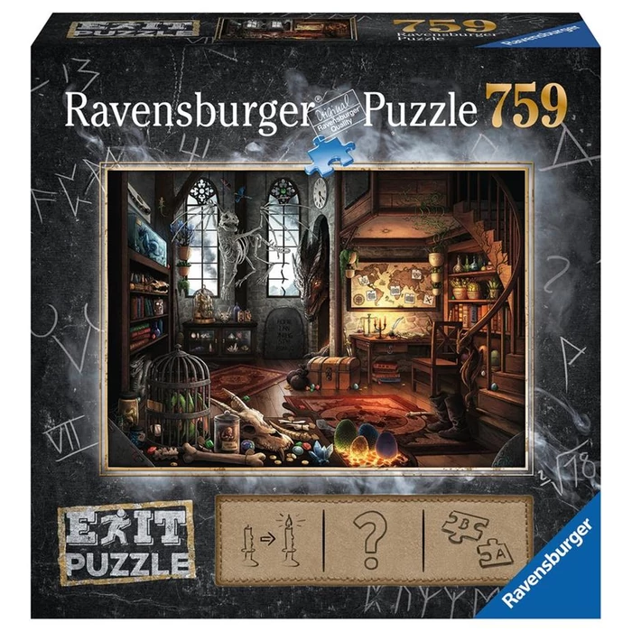 Ravensburger 19954 - A sárkány kastélya - 759 db-os Exit puzzle 