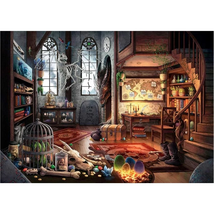 Ravensburger 19954 - A sárkány kastélya - 759 db-os Exit puzzle 