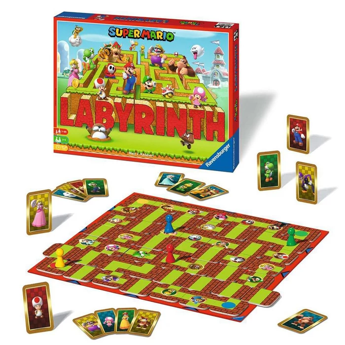 Ravensburger - Super Mario Labirintus társasjáték 