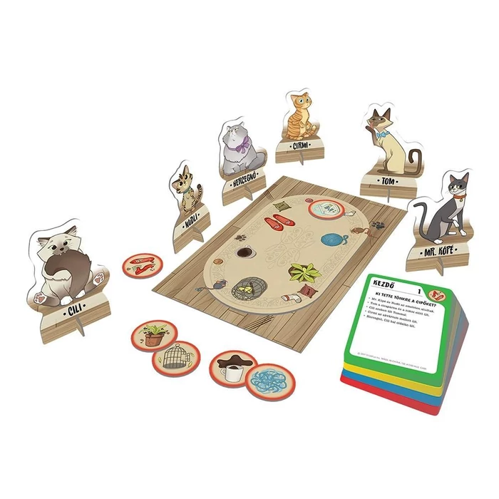 Thinkfun - Zsivány cicák - Ki a tettes logikai játék 