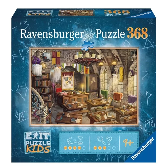 Ravensburger 13302 - Varázslóiskola - 368 db-os Exit puzzle 