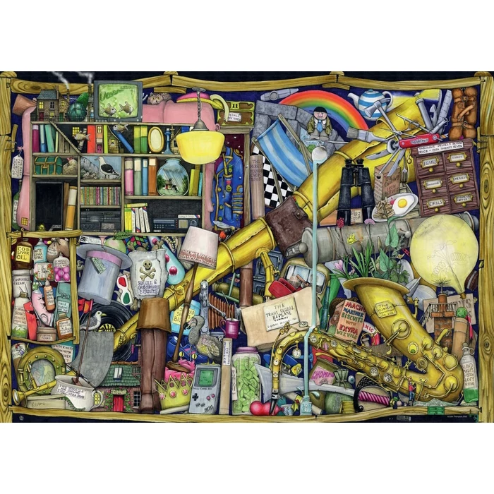 Ravensburger 17486 - Grandads Locker - 1000 db-os puzzle