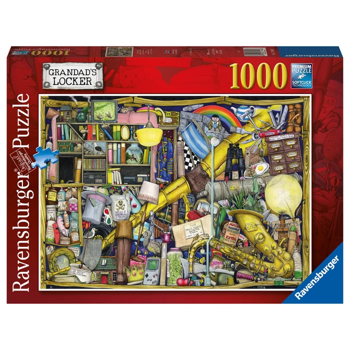 Ravensburger 17486 - Grandads Locker - 1000 db-os puzzle