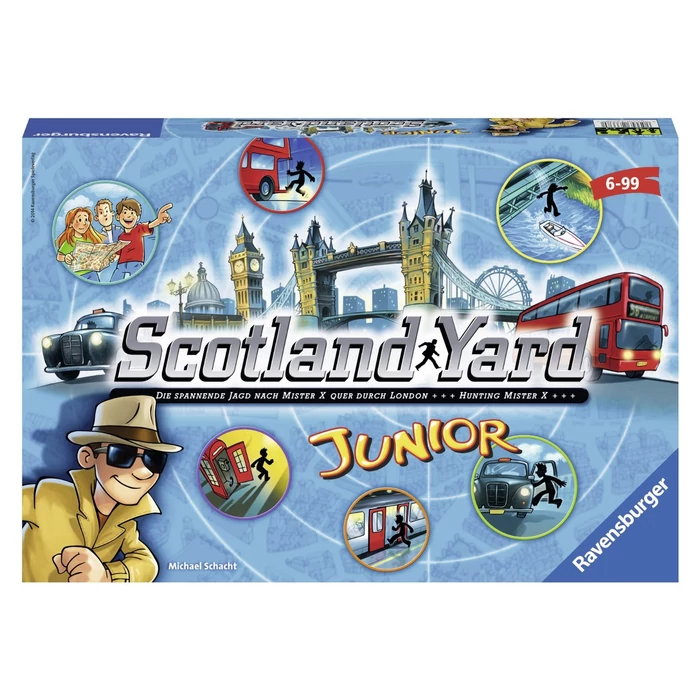 Ravensburger 21162 - Scotland Yard Junior társasjáték
