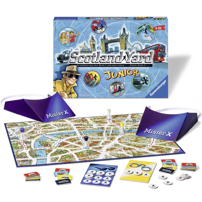 Ravensburger 21162 - Scotland Yard Junior társasjáték