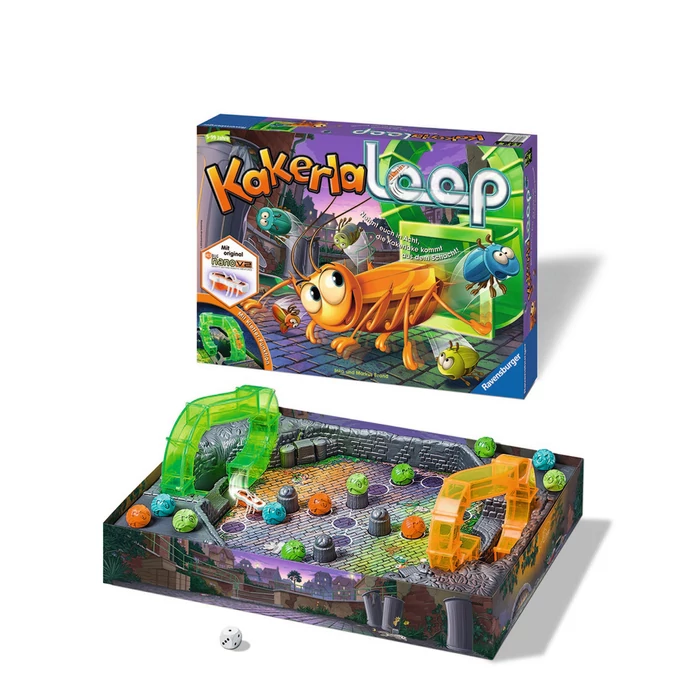 Ravensburger 21165 - Csótánycsapda - Csőcsata 3D társasjáték