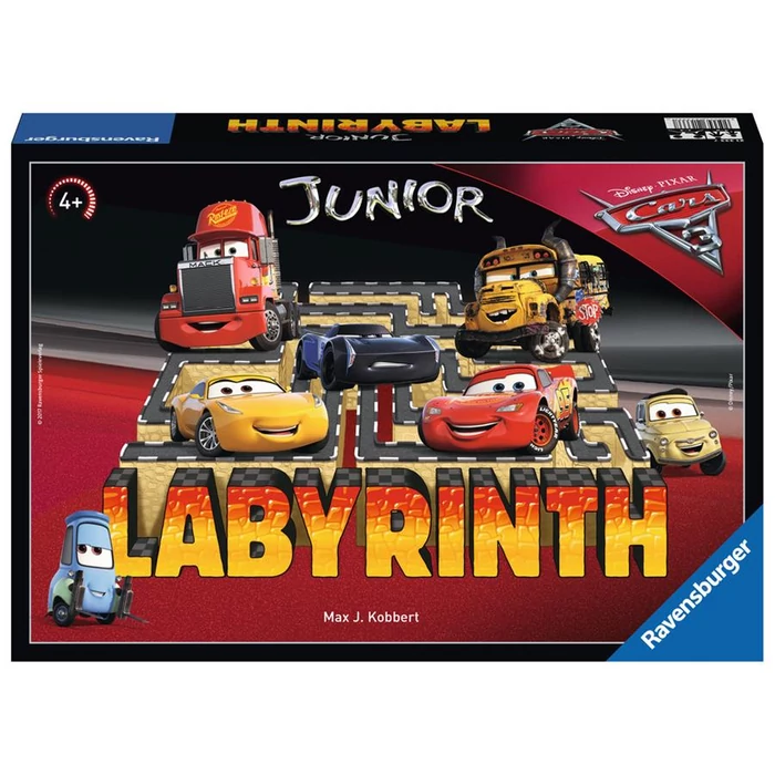 Ravensburger 21333 - Verdák 3 Junior Labirintus társasjáték